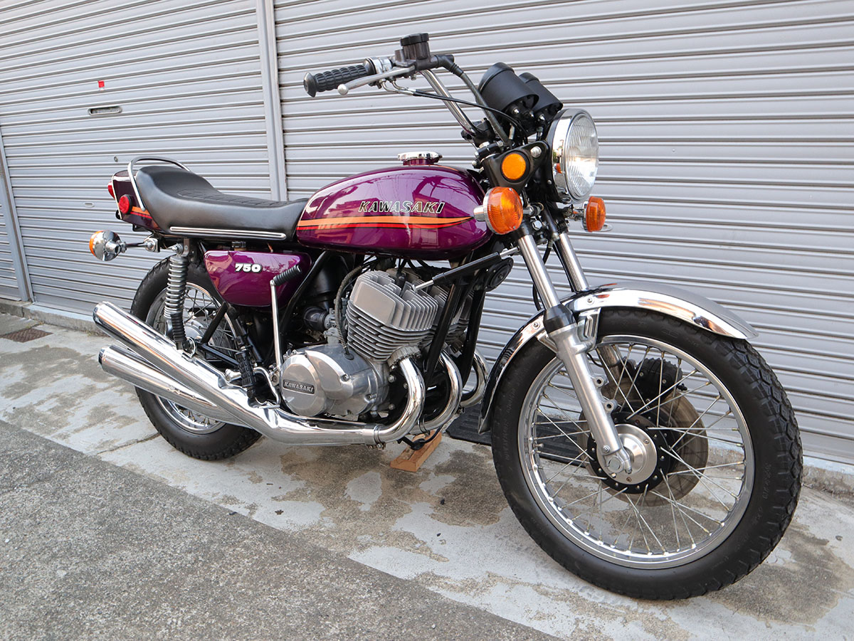 KAWASAKI パーツカタログ／マッハ 750SS H2（¥15,000） - バイク